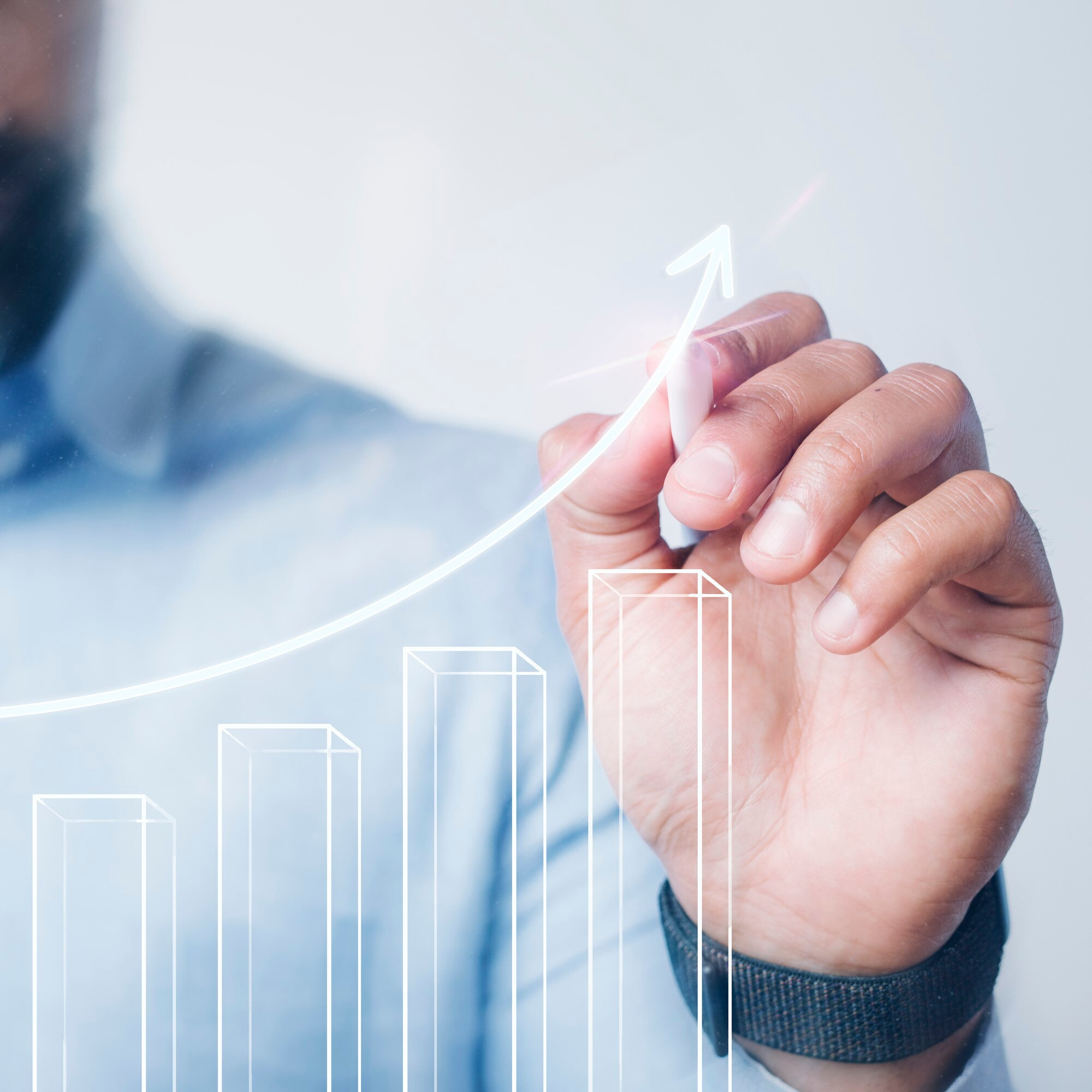 Investment growth chart